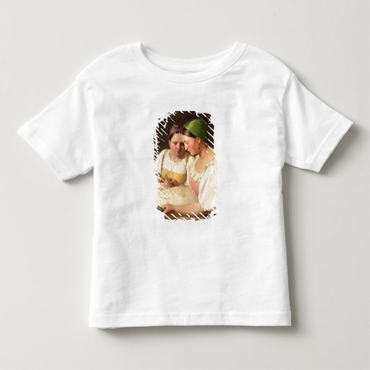1842年幸運言うこと トドラーTシャツ (正面)