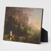 1842年1842年の人生の旅(キャンバス油) フォトプラーク (側面)