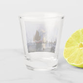 1843年中国の軍司令部の破壊 ショットグラス (裏面)