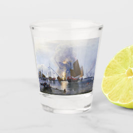 1843年中国の軍司令部の破壊 ショットグラス