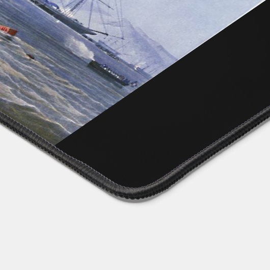 1843年中国の軍司令部の破壊 デスクマット (コーナー)