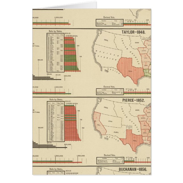 1844大統領の年～1856年の選挙 (正面)