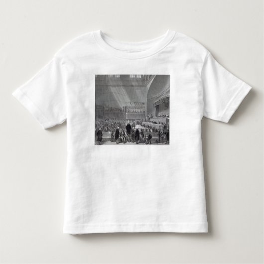 1844年に裁判を受けているダニエルO'Connell トドラーTシャツ (正面)