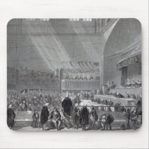 1844年に裁判を受けているダニエルO'Connell マウスパッド