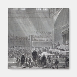 1844年に裁判を受けているダニエルO'Connell マグネット