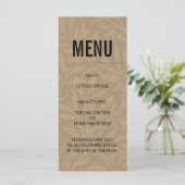 1844年のヴィクトリアン時代のウェディングアート メニュー (スタンド正面)