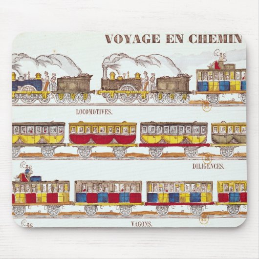 1845年に柵旅行 マウスパッド (正面)