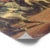 1845年11月3日の防巣合戦 ポスター (角)