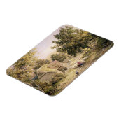 1845/6(A Farmyard near Princes Risborough, 1845/6) マグネット (左側)