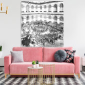 1846年にパリ証券取引所で キャンバスプリント (インサイチュ (リビング))