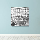 1846年にパリ証券取引所で キャンバスプリント (インサイチュ (ウッドフロア))