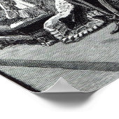 1846年の女王の開国議会 ポスター (角)