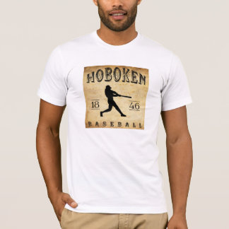 1846年のHobokenニュージャージーの野球 Tシャツ