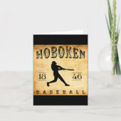 1846 Hoboken New Jersey Baseball カード (正面)