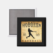 1846 Hoboken New Jersey Baseball  マグネット (正面/裏面)
