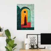 1847アルウェイのヒロイック姿 ポスター (ホームオフィス)