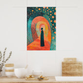 1848アルウェイのヒロイック姿 ポスター (キッチン)