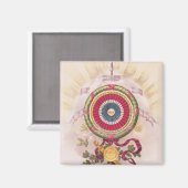 1848年のコクケードの象徴 マグネット (正面/裏面)