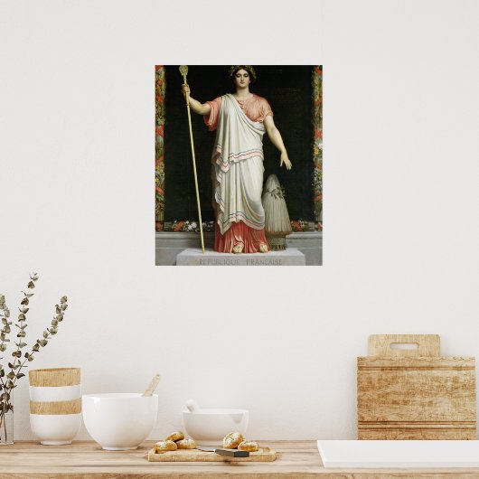 1848年の寓話 ポスター (キッチン)