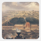 1848年の第2次共和国宣言 スクエアシール (正面)