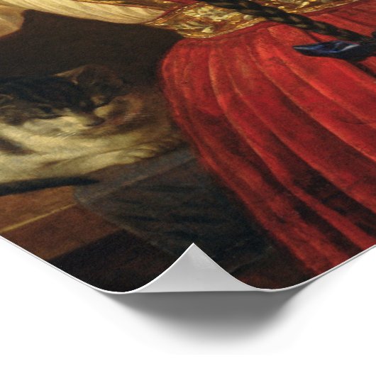 1848年、鏡の少女 ポスター (角)