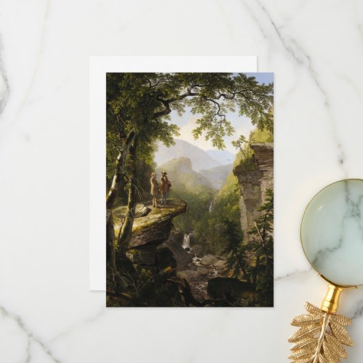 1849年アッシャー・ブラウン・デュランによる金霊 サンキューカード (正面/裏面インサイチュ)