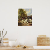 1849年、兵士の命の場面 ポスター (キッチン)