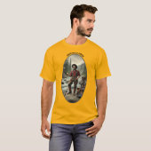 1849 California金ゴールドマイナーと大きなナゲットURM Tシャツ (正面フル)