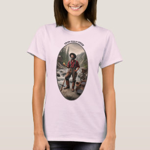 1849 California金ゴールドマイナーと大きなナゲットURM Tシャツ
