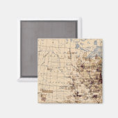 185価値の製品/平方マイル マグネット (正面/裏面)