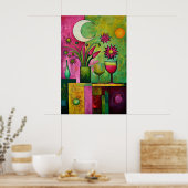 1850夢のような流れ ポスター (キッチン)