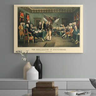 1850年の独立宣言が復活 ポスター