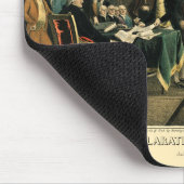 1850年の独立宣言が復活 マウスパッド (コーナー)