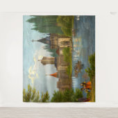 1850年代フランゼンスブルク城プリント タペストリー (正面)