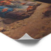 1850食べ物を与え年のヤング ポスター (角)