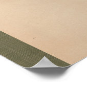 1851ヴィンテージ神経筋解剖図 ポスター (角)