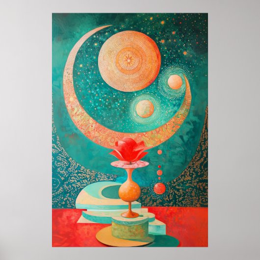 1851夢のような流れ ポスター (正面)