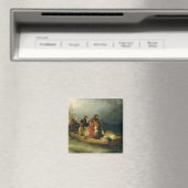 1851年に乗客を船に乗せる マグネット (インサイチュ (食洗機))