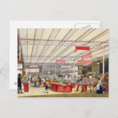 1851年の博覧会に素晴らしおける植民地の産物、 ポストカード (正面/裏面)