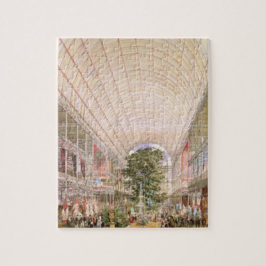 1851年の素晴らしい展覧会。 transeの装飾 ジグソーパズル (縦)