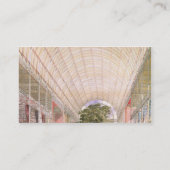 1851年の素晴らしい展覧会。 transeの装飾 名刺 (裏面)