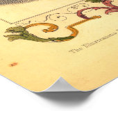 1851年ヴィンテージ詳細ニューヨーク地図ポスター ポスター (角)