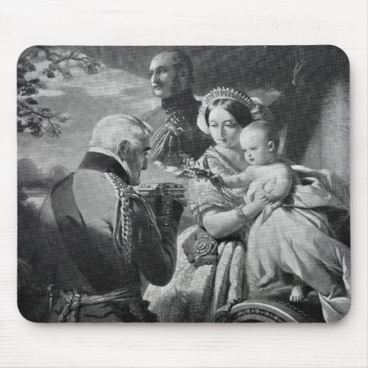 1851年5月第1、Werner著刻まれて マウスパッド (正面)