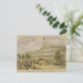 1851年5素晴らし月1日、展覧会のオープニング ポストカード (スタンド正面)