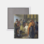 1851年、12歳のイエス マグネット (正面/裏面)