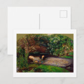 1851年～1852年ヨハネ・エバレット・ミラリスのオペリア ポストカード (正面/裏面)