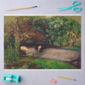 1851年～1852年ヨハネ・エバレット・ミラリスのオペリア 薄葉紙 (クラフト)