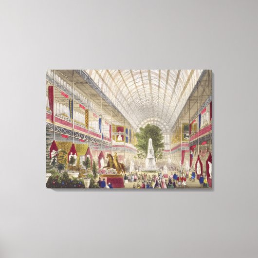 1851素晴らし年の展覧会：南トランセツ、インターより キャンバスプリント (正面)