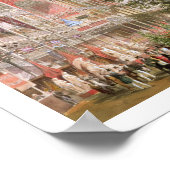 1851素晴らし年の展覧会。欄間の装飾 ポスター (角)