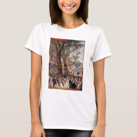 1851素晴らし年：インテリア Tシャツ (正面)